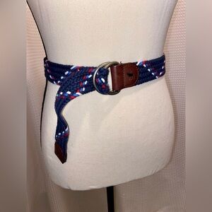 Boys‎ Abercrombie&Fitch genuine leather and Fabric Belt size 9-12